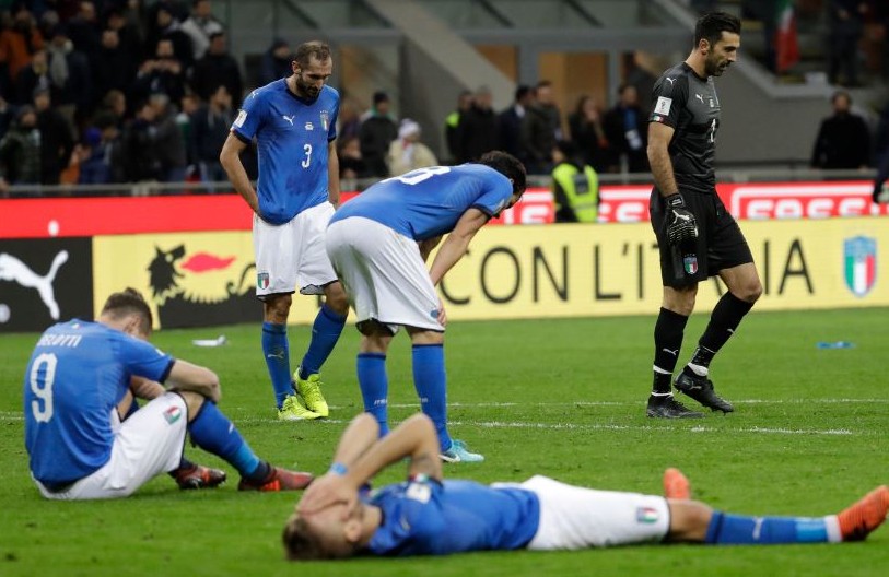 L'incubo è diventato realtà: Italia fuori dal Mondiale di calcio
