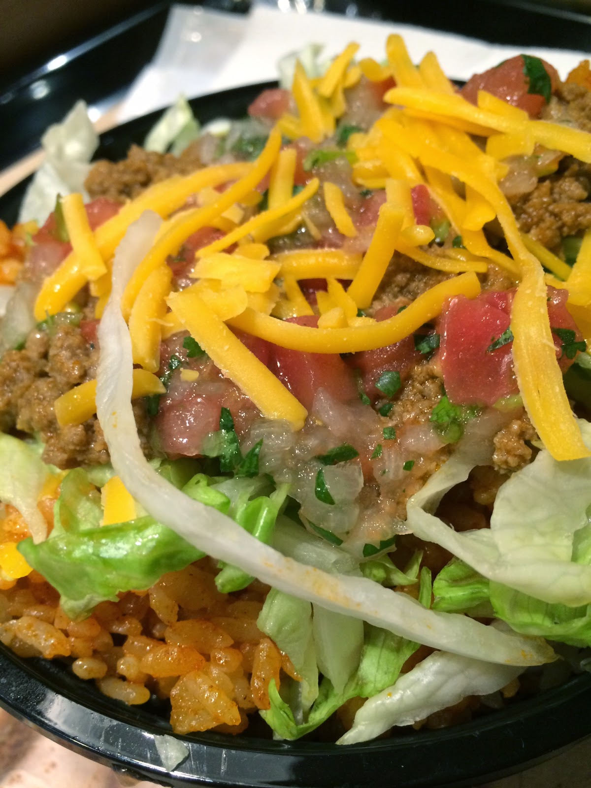 Taco Rice Bowl From Taco Bell / タコベルのタコライス I'm Made of Sugar