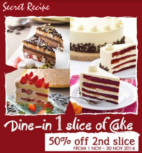 Secret Recipe Cake Price 2021 / Secret Recipe Buy 2 FREE 1 Slice of