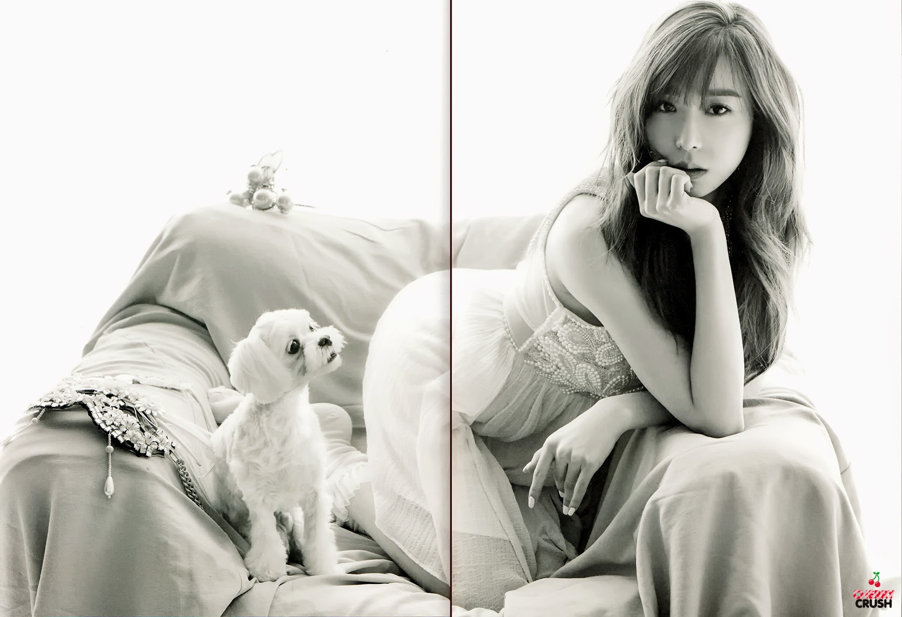 Tiffany των Girls' Generation Φωτογράφιση στα Vogue Girl Μαρτίου και