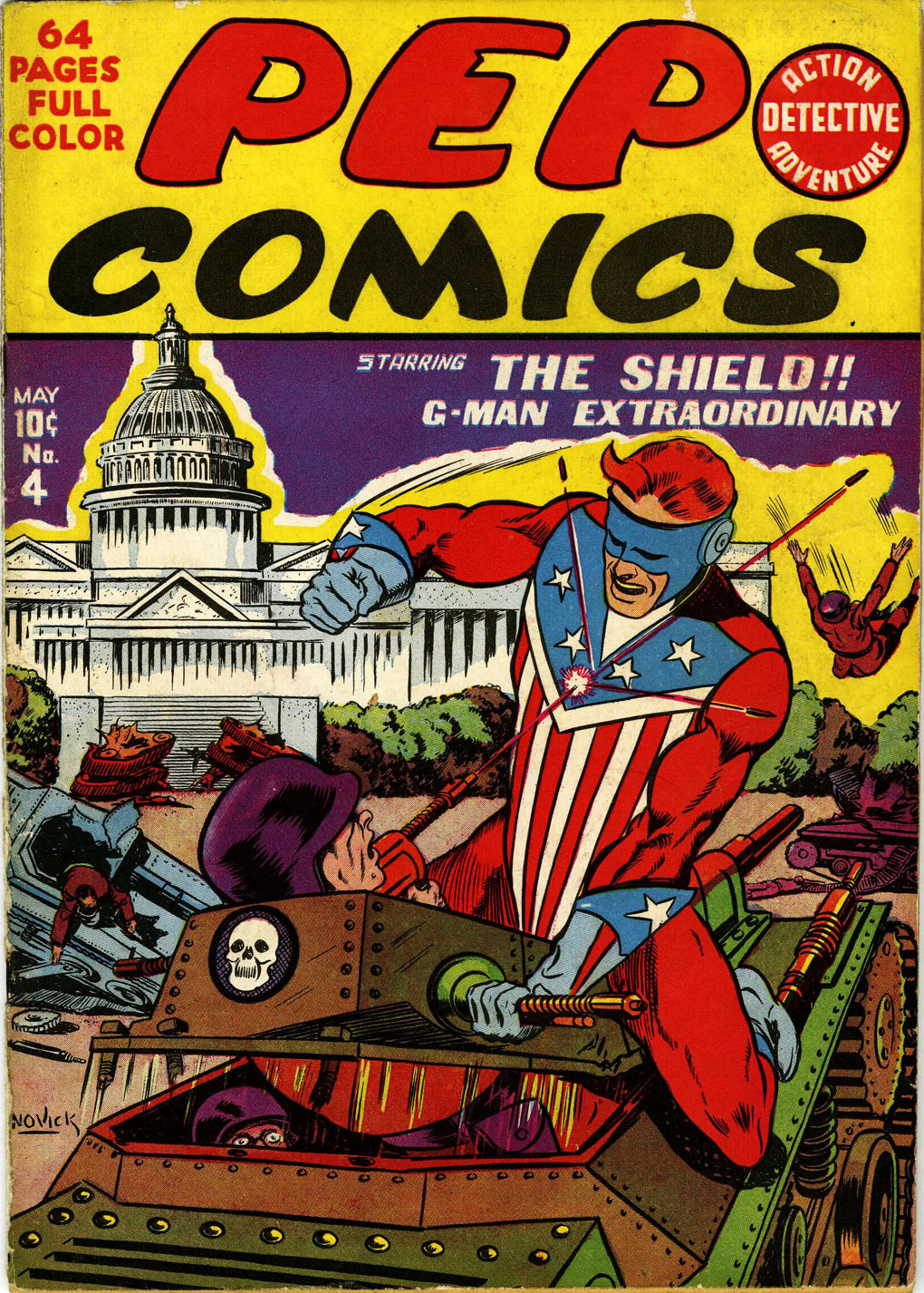 Read online Pep Comics comic -  Issue #4 - 1