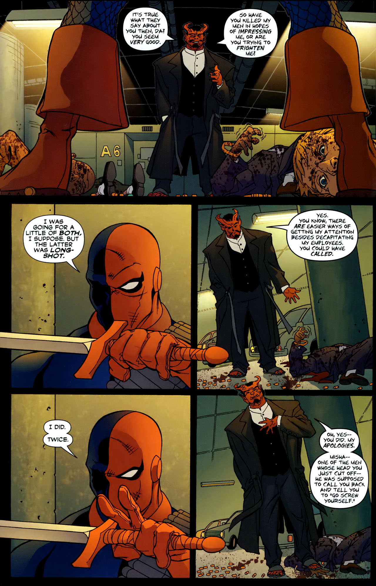 Read online Outsiders (2003) comic -  Issue #29 - 11