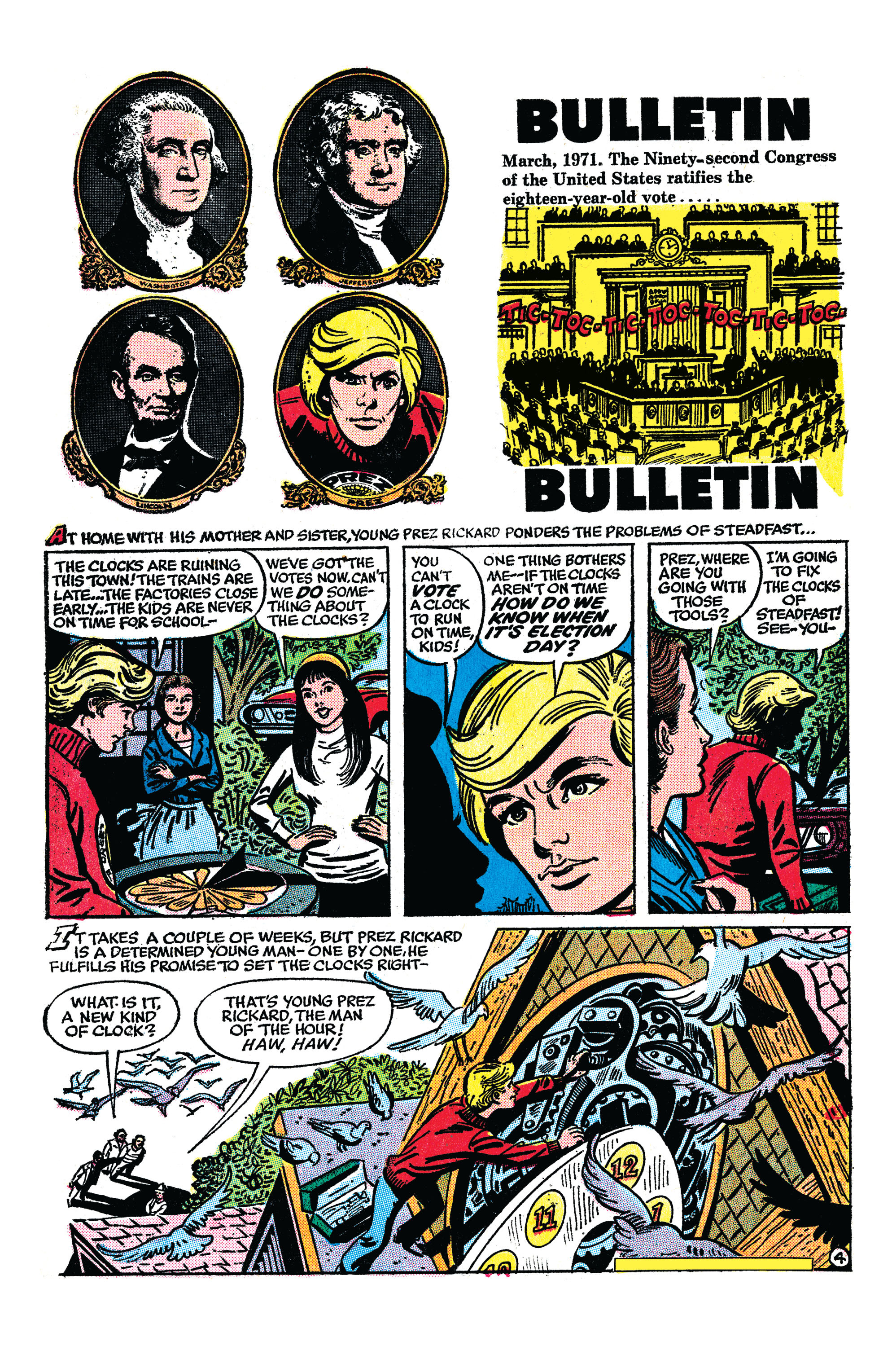 Read online Prez (1973) comic -  Issue #1 - 4