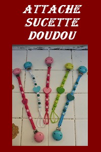 ACCROCHE SUCETTE / DOUDOU