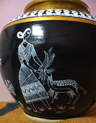 warli painting pot another creative