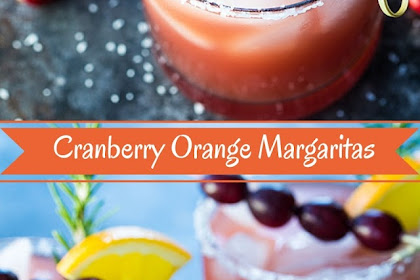 Cranberry Orange Margaritas #christmas #drink