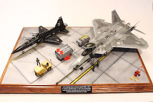 F-22 Raptor and T-38 Talon, 1/48 scale