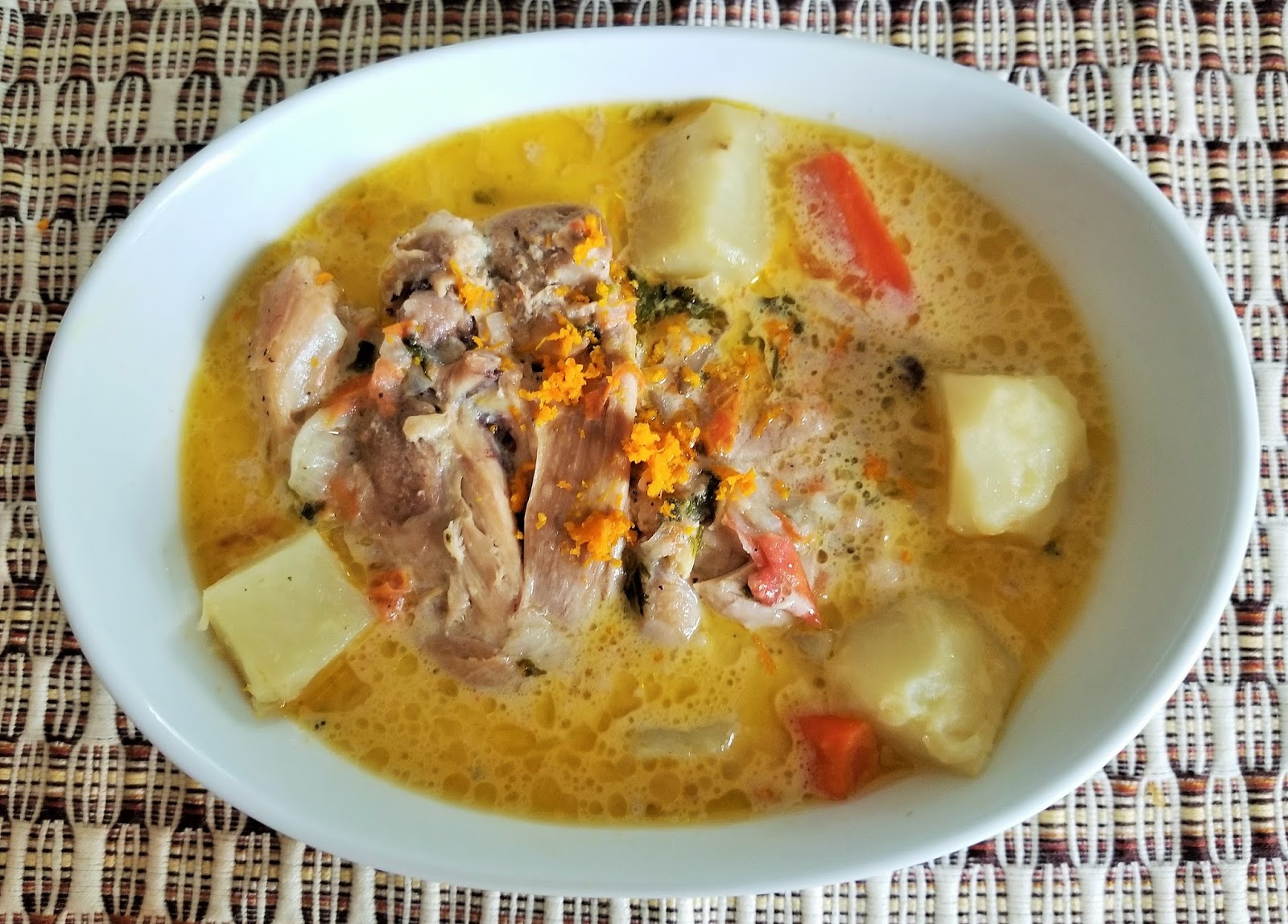 Receta de pollo en crema de Guatemala - Recetas Con Sabor Latino