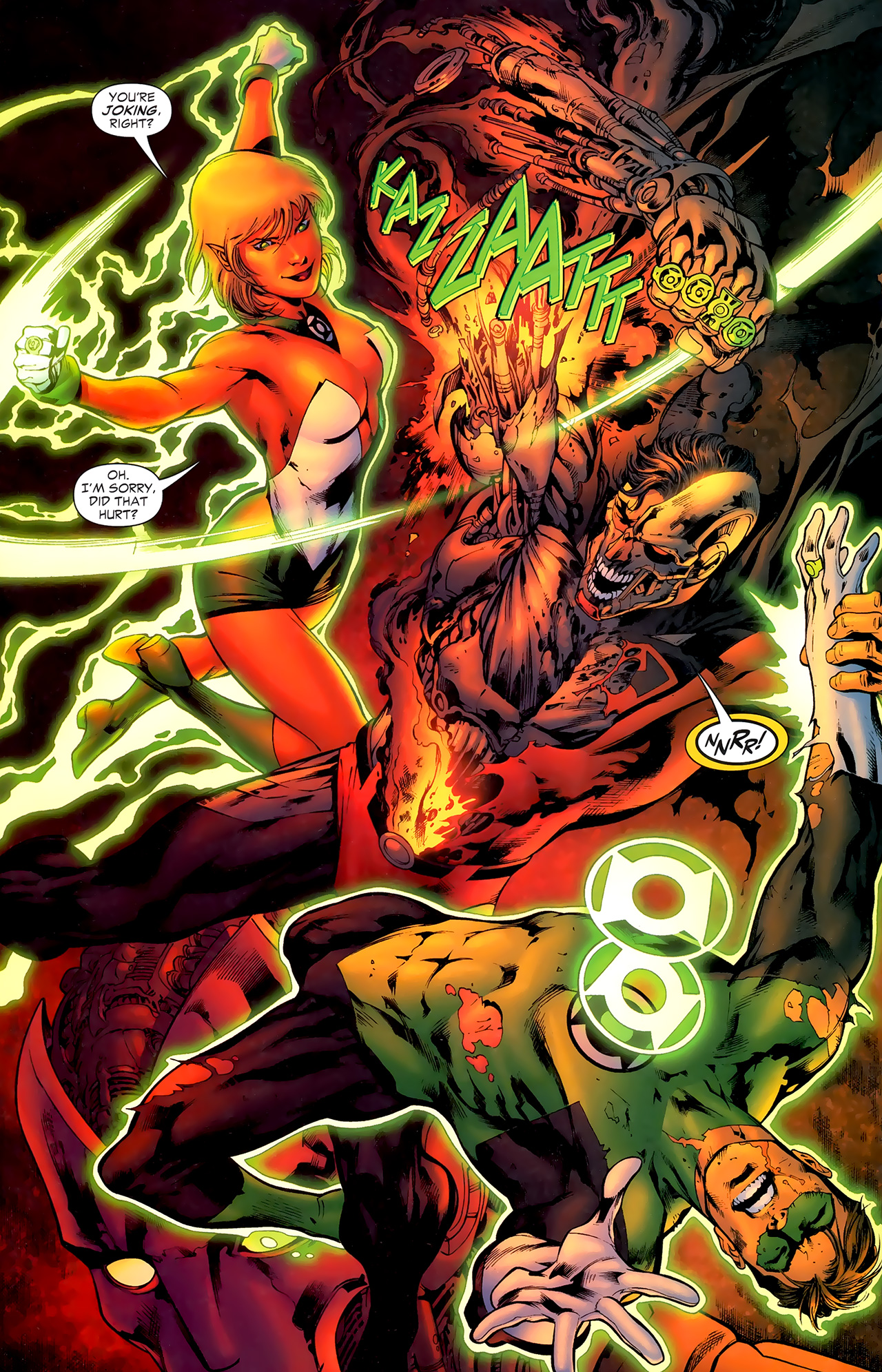 Read online Green Lantern (2005) comic -  Issue #13 - 9
