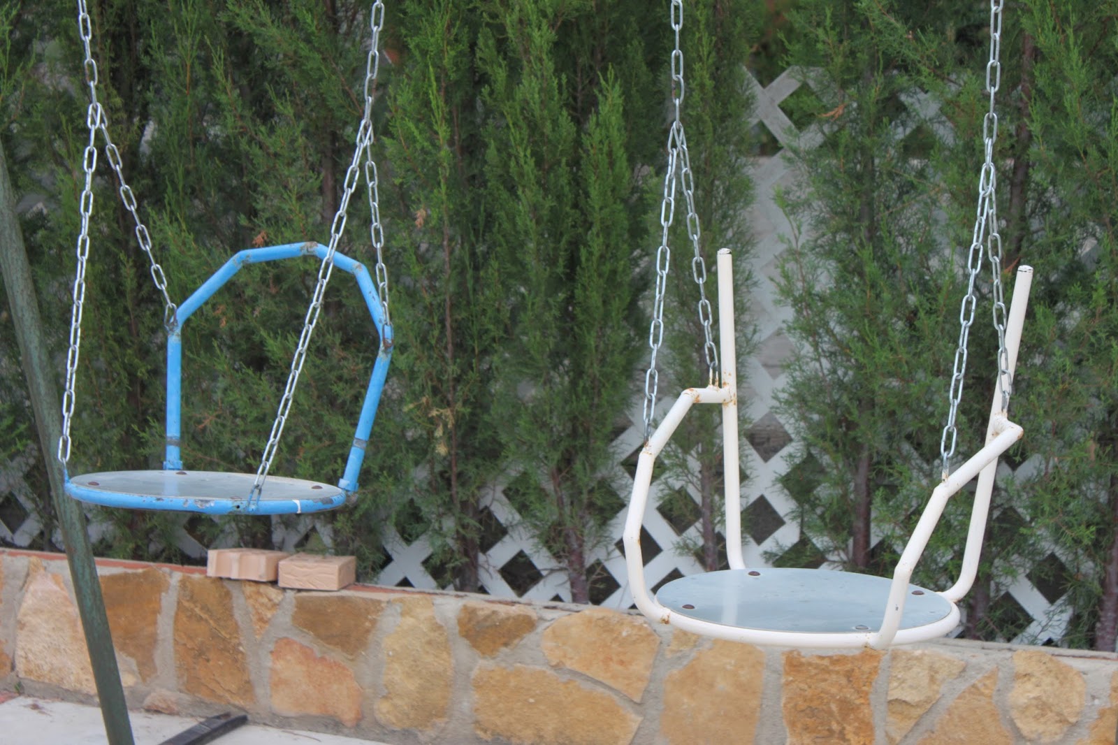 El blog de Lorenna: Columpio casero en el jardín