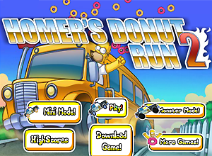 Homer's Donut Run 2