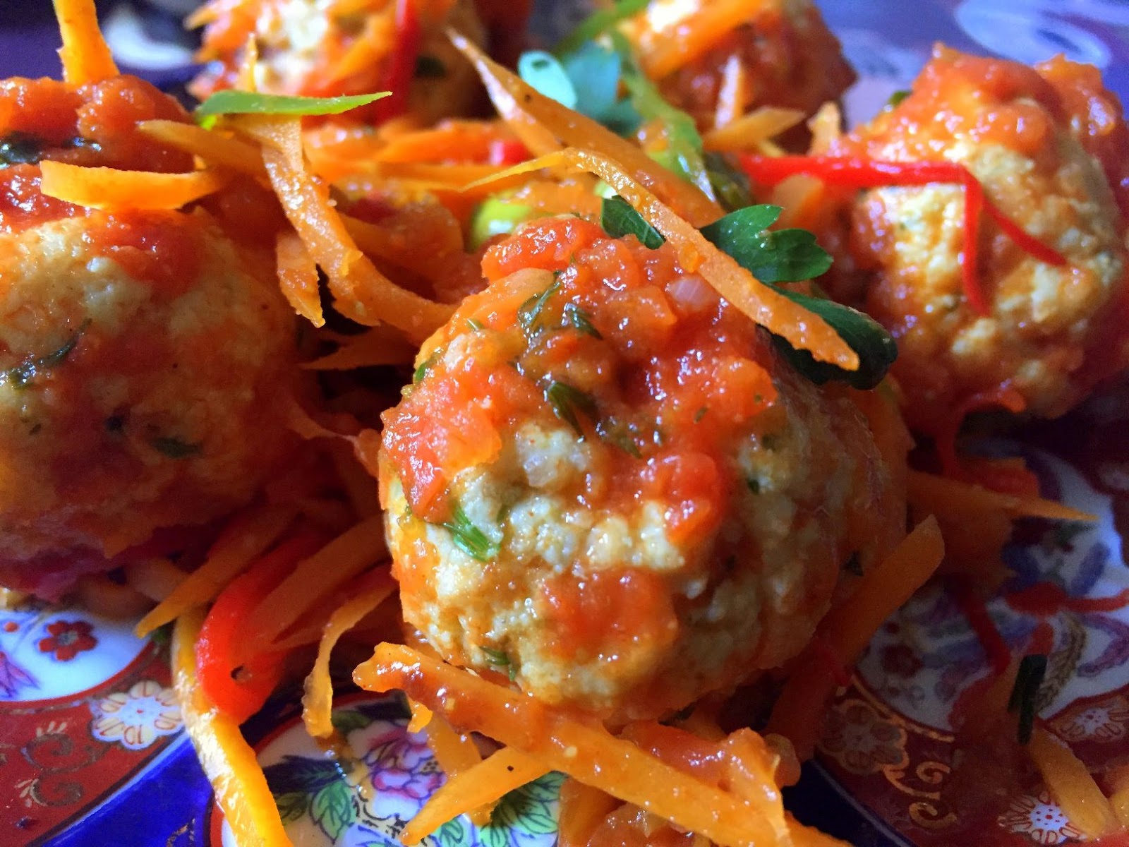 Moroccan fish balls tagine (sardine or whiting fish balls), many ways