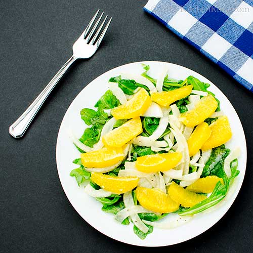 Kitchen Riffs Fennel, Orange, and Arugula Salad