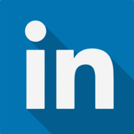 linkedin shadow icon