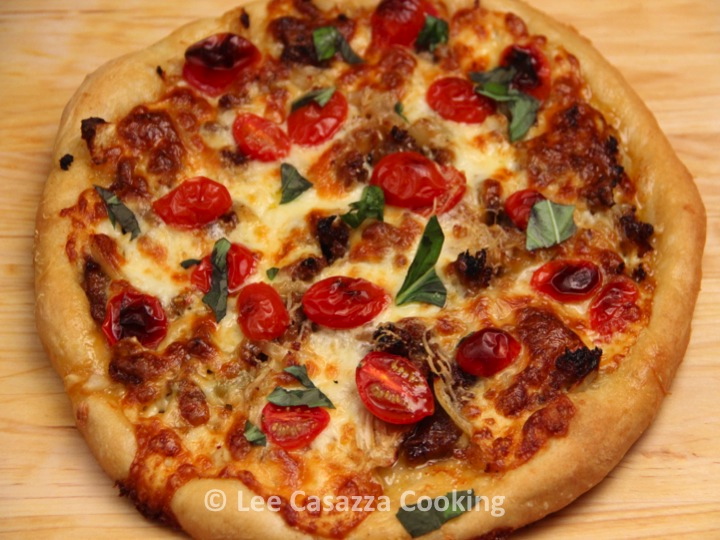 Big Mamma's Italian American Cooking FENNEL, SAUSAGE, & FRESH TOMATO PIZZA