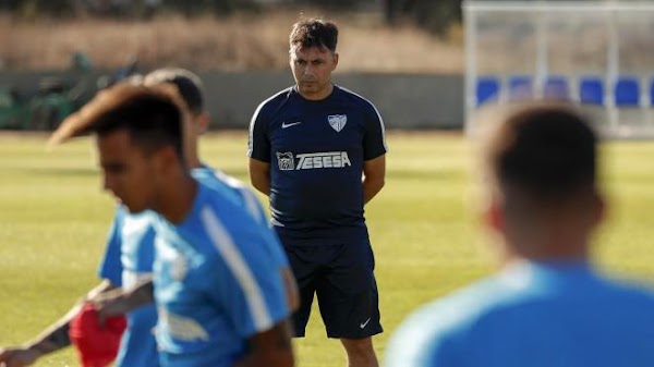 Manolo Sanlúcar - Atlético Malagueño -: "¿Satisfecho por el punto? Imposible"