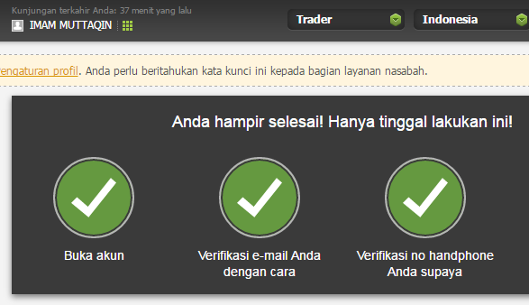 Cara daftar Fbs trader Lengkap hingga login ke aplikasi fbs trader4