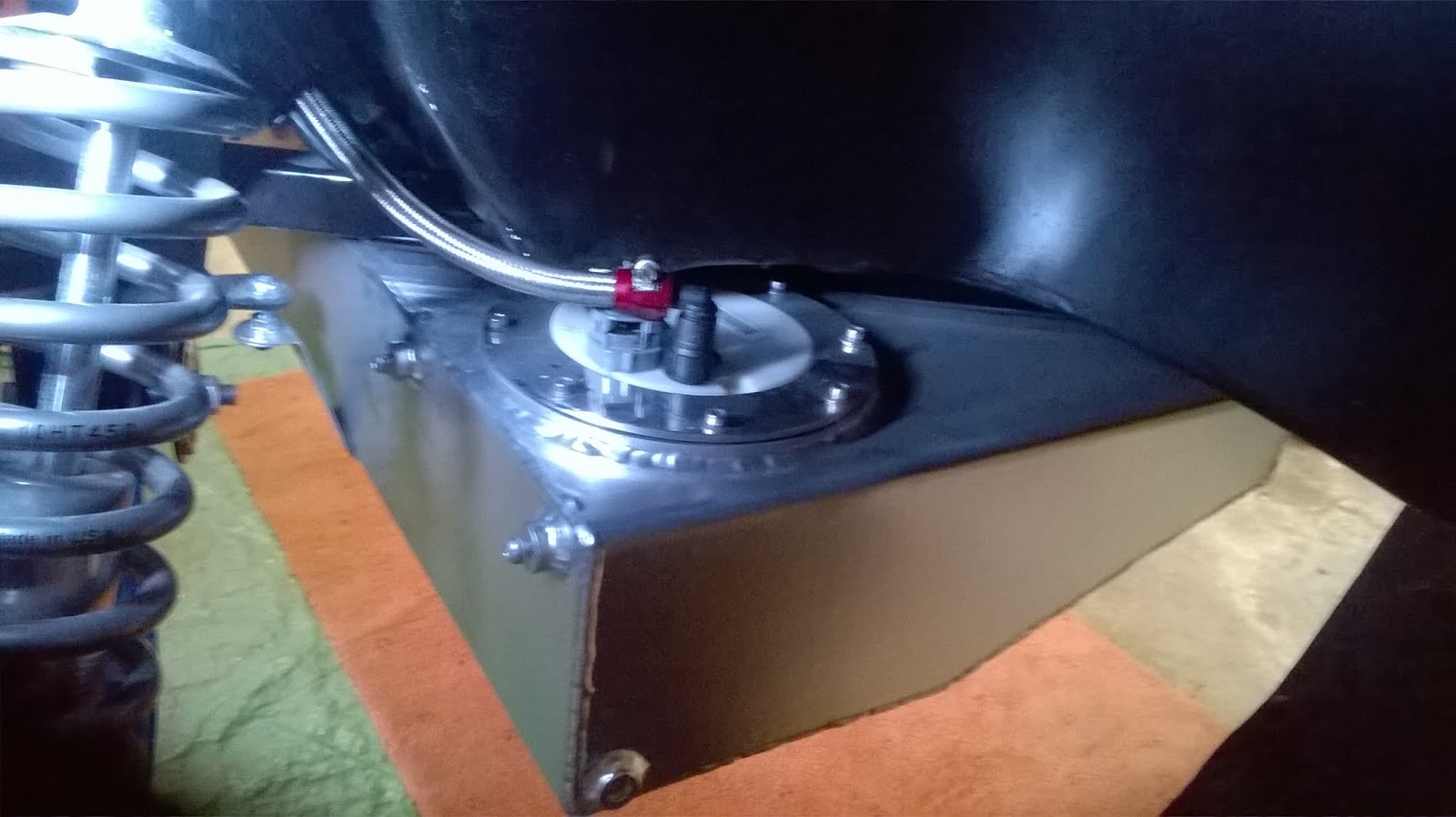 Classic Revival AC Cobra Replica SC 427 Fuel tank and VE Commodore V8