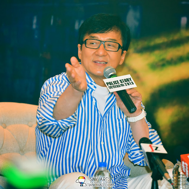 Jackie Chan in Malaysia for Police Story 2013 成龙警察故事2013马来西亚电影宣传