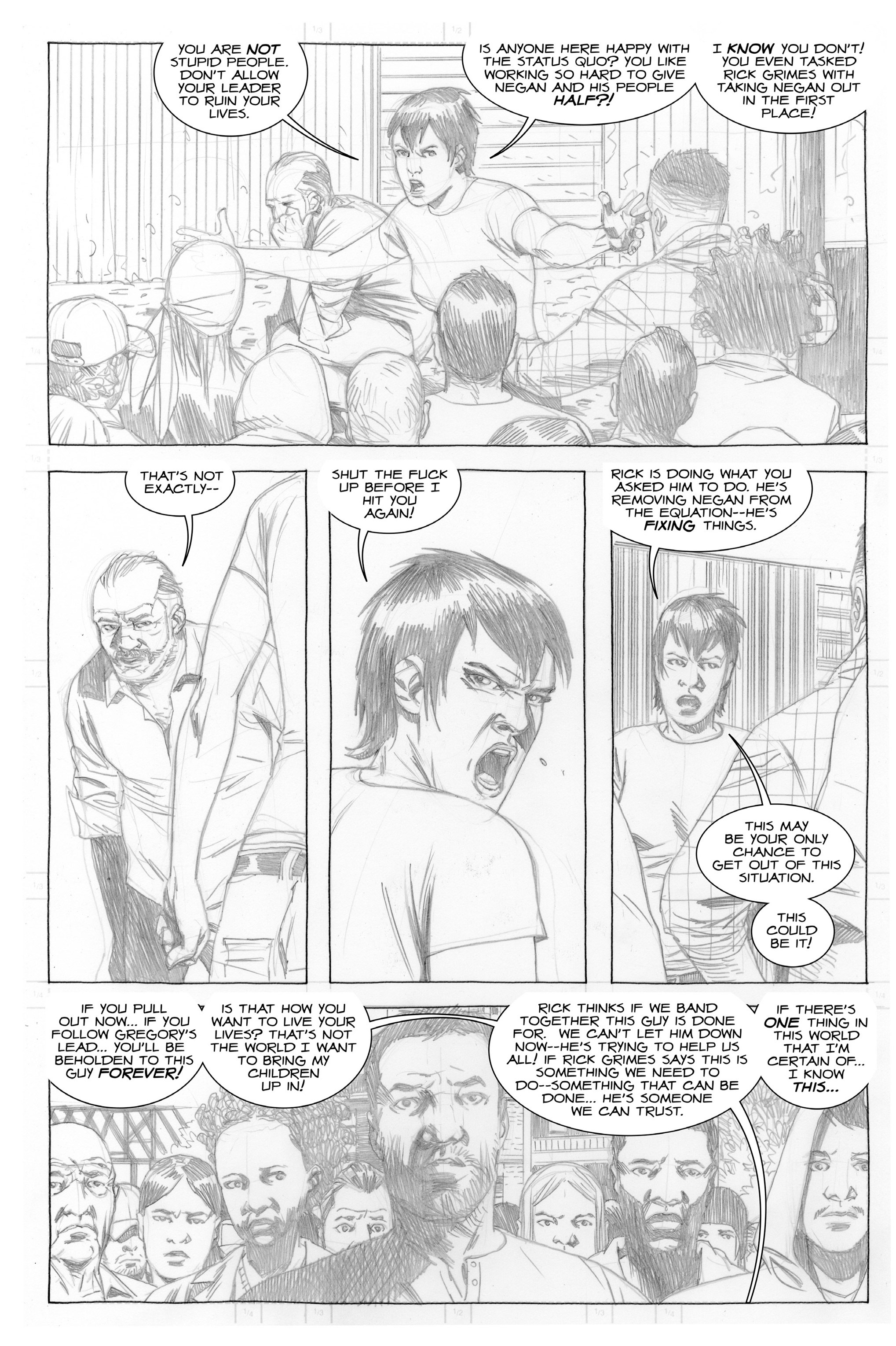 The Walking Dead issue All Out War Artist Proof Edition - Page 71