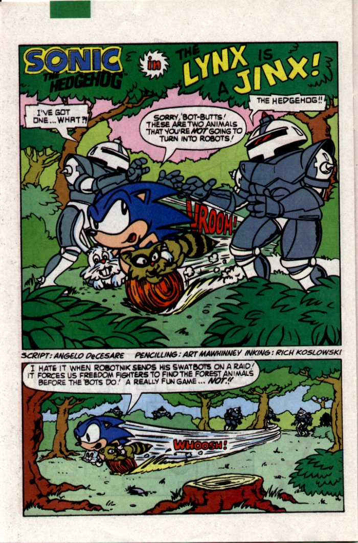 Read online Sonic The Hedgehog comic -  Issue #12 - 21