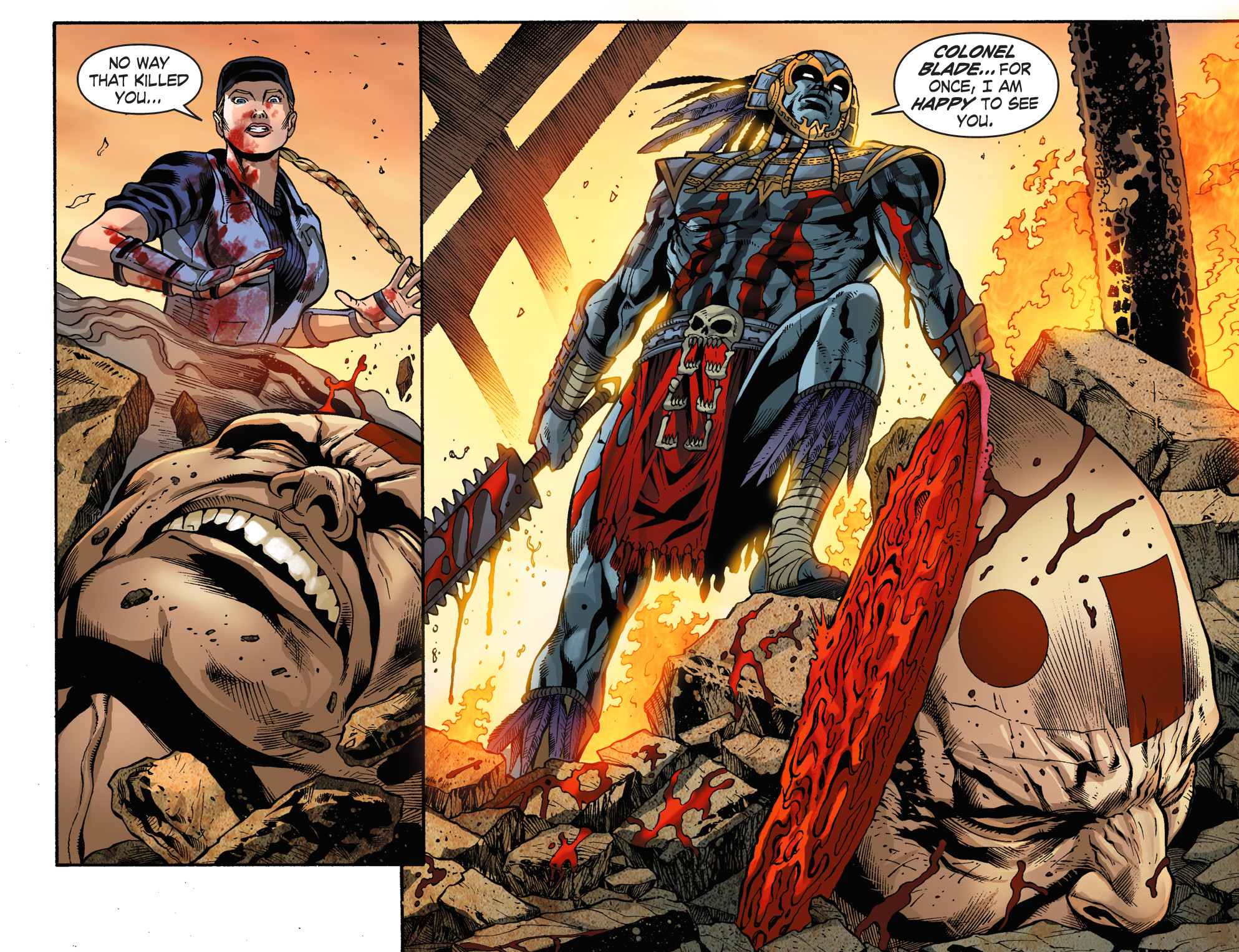 Read online Mortal Kombat X [I] comic -  Issue #17 - 21