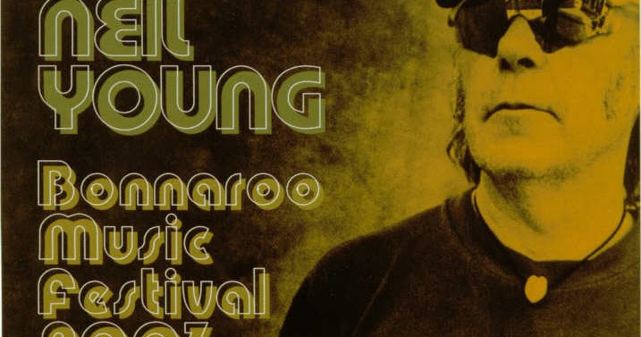 Neil Young & Crazy Horse Saratoga 7/4/2003 Concert Handbill Postcard-4.75x8 