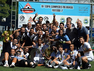 Botafogo Campeão da Copa dos Campeões Masculina de Futebol Society de 2016