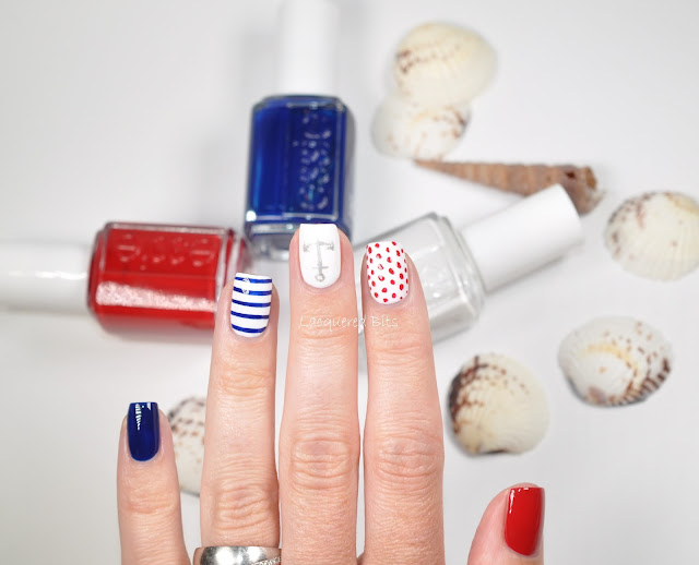 Essie Navy Summer - Lacquered Bits