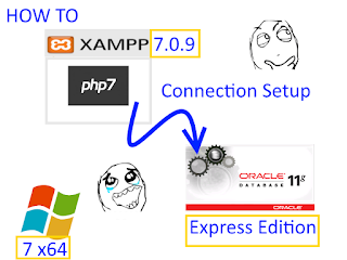 XAMPP 7.0.13 with PHP7 + Oracle 11g Express Edition connection setup on Windows 7 x64