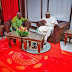 Buhari Meets Ghana's President, Akufo-addo At The State House 
