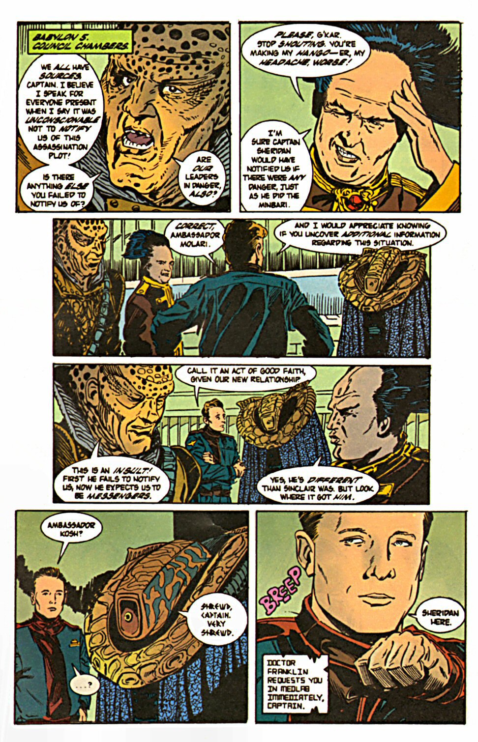 Read online Babylon 5 (1995) comic -  Issue #3 - 13
