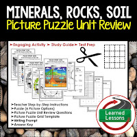 EARTH SCIENCE Test Prep, EARTH SCIENCE Test Review, EARTH SCIENCE Study Guide, Minerals, Rocks and Soil