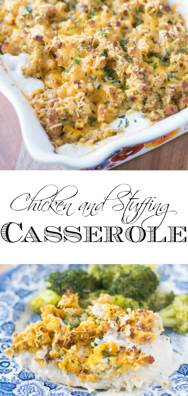 Chicken and Stuffing Casserole Recipe The Kitchen Wife