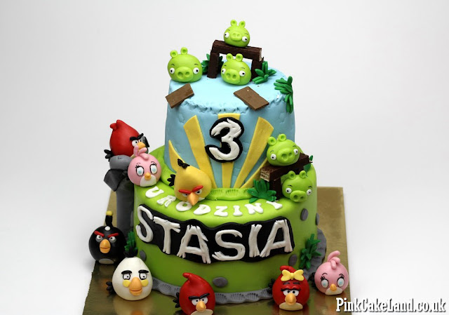 angry birds cakes london