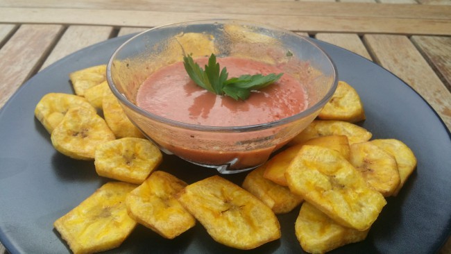 Tostones (plátanos Fritos)
