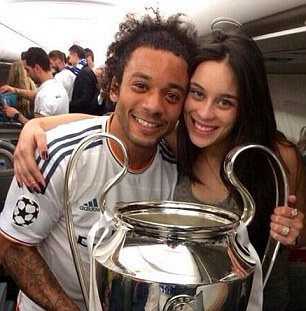 Marcelo and his wife Clarisse Alves