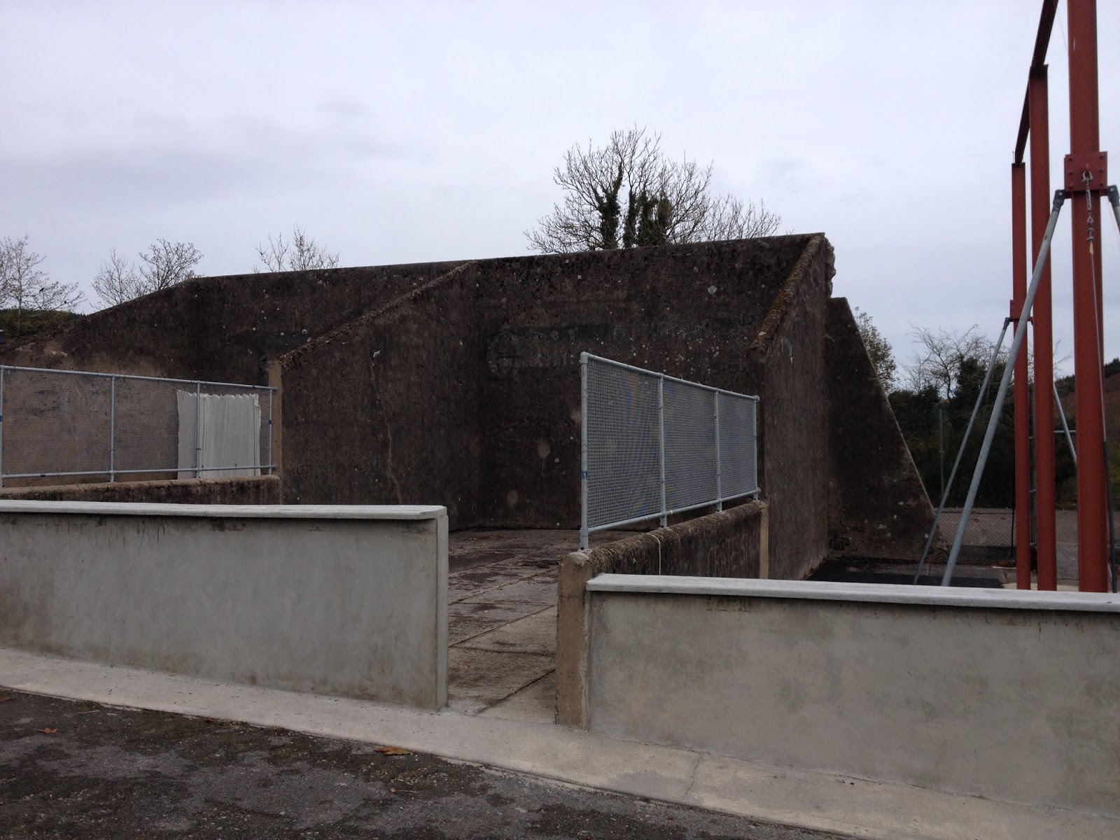 Irish Handball Alley: Mount Melleray, Co. Waterford 