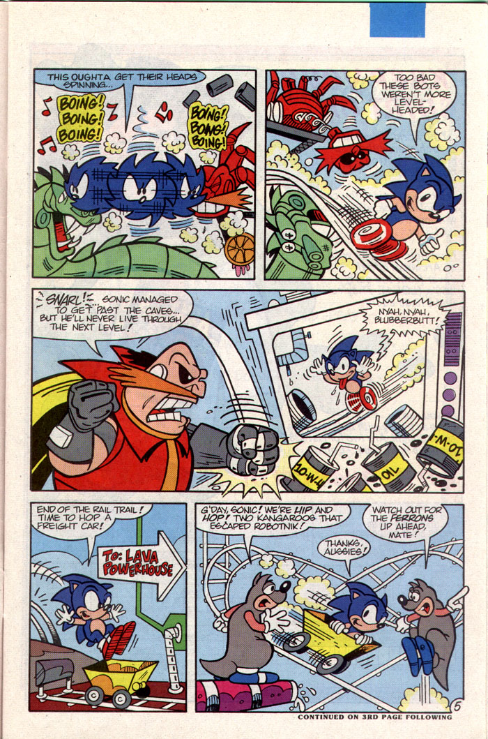 Sonic The Hedgehog (1993) issue 6 - Page 6
