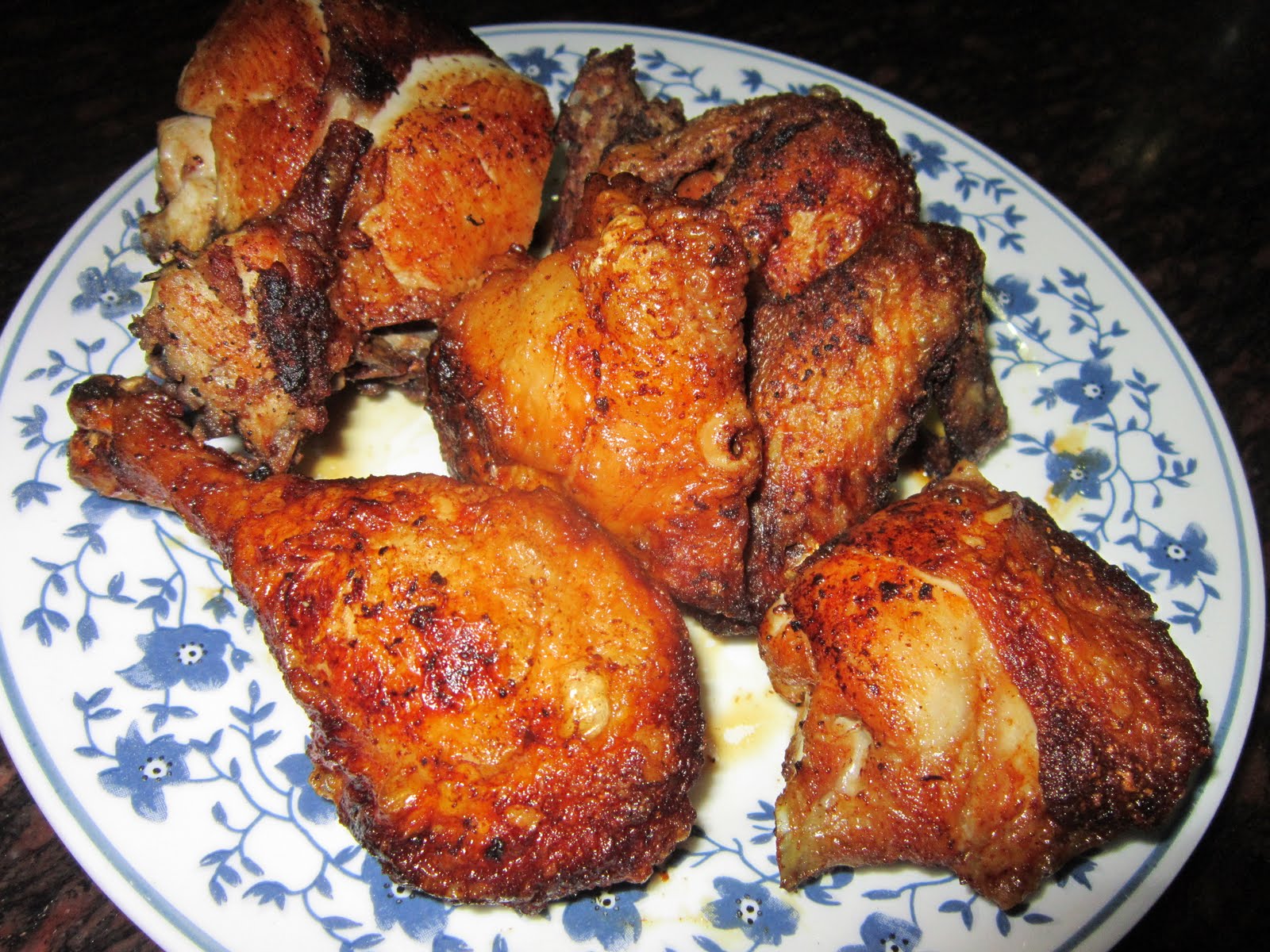 FRIED CHICKEN MARINATED in TAMARIND PASTE