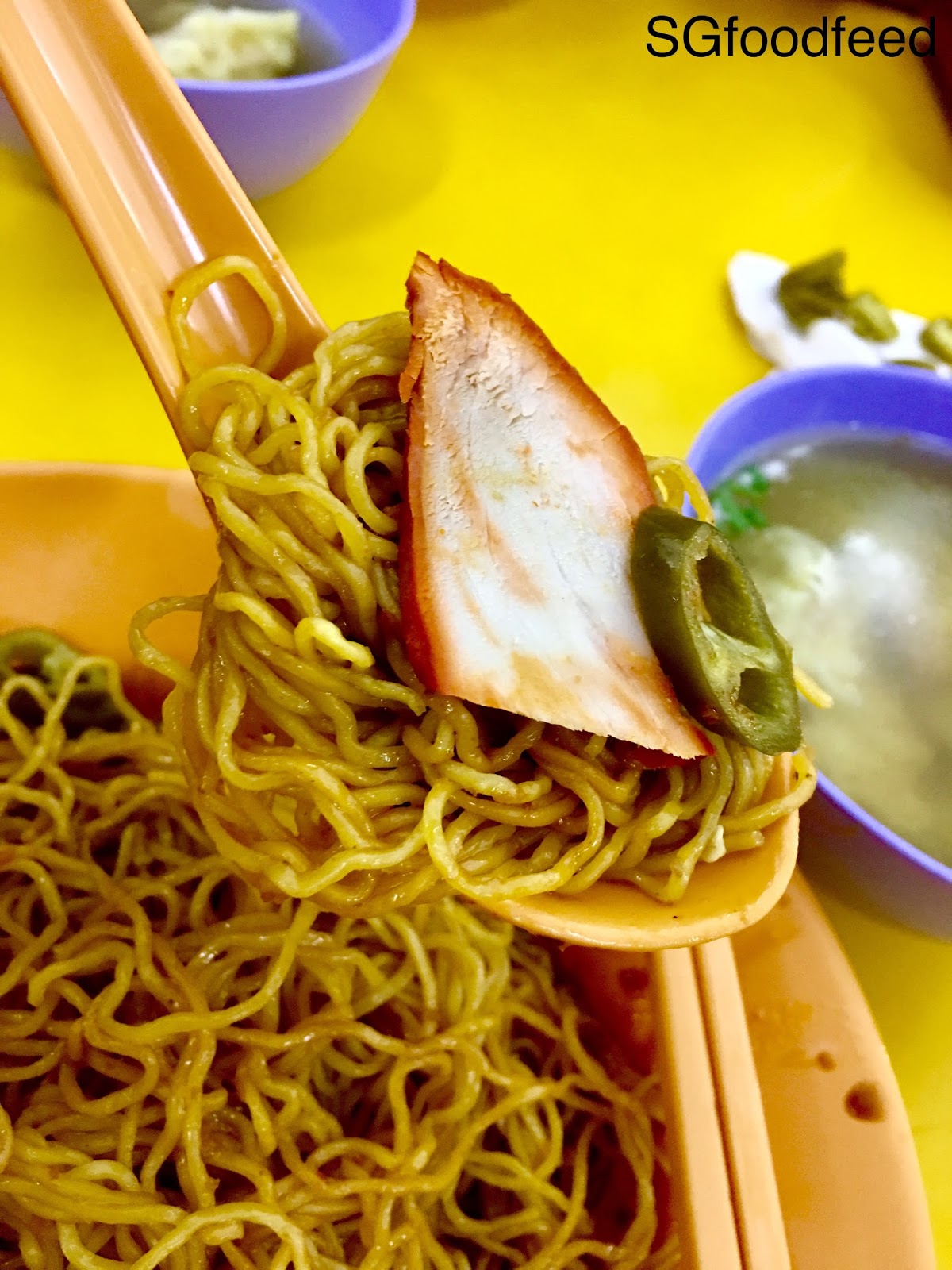 SGfoodfeed Guangzhou Mian Shi Wanton mee (廣州麵食) Best Wanton mee in