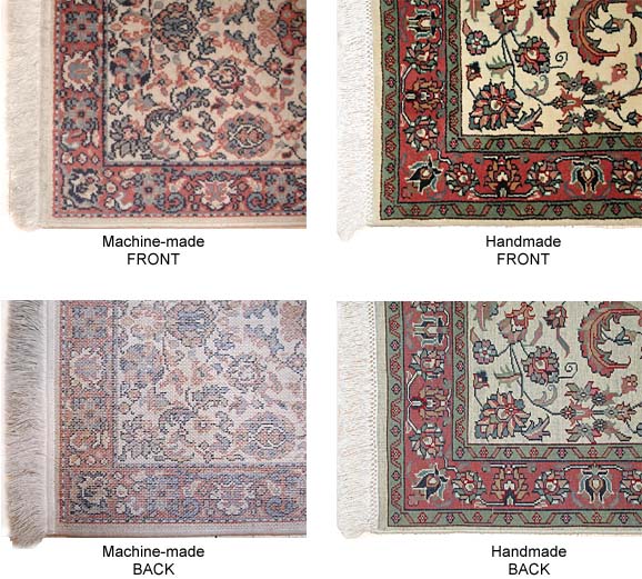 How to buy a Persian rug How to tell the difference between hand made
