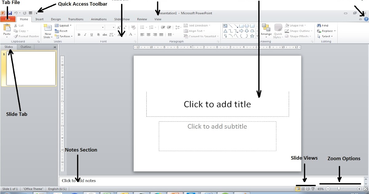Mengenal Tampilan Awal Ms Powerpoint Teknologi Informasi Mengenal Tampilan Awal Ms Powerpoint Teknologi Informasi