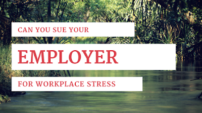 Can you sue your employer for workplace stress
