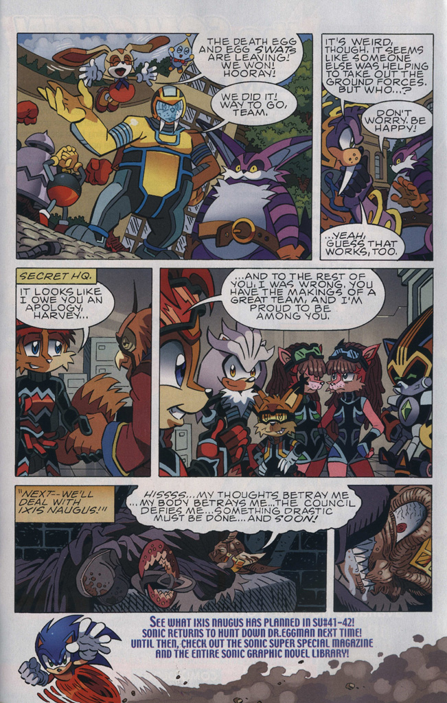 Read online Sonic The Hedgehog comic -  Issue #240 - 31