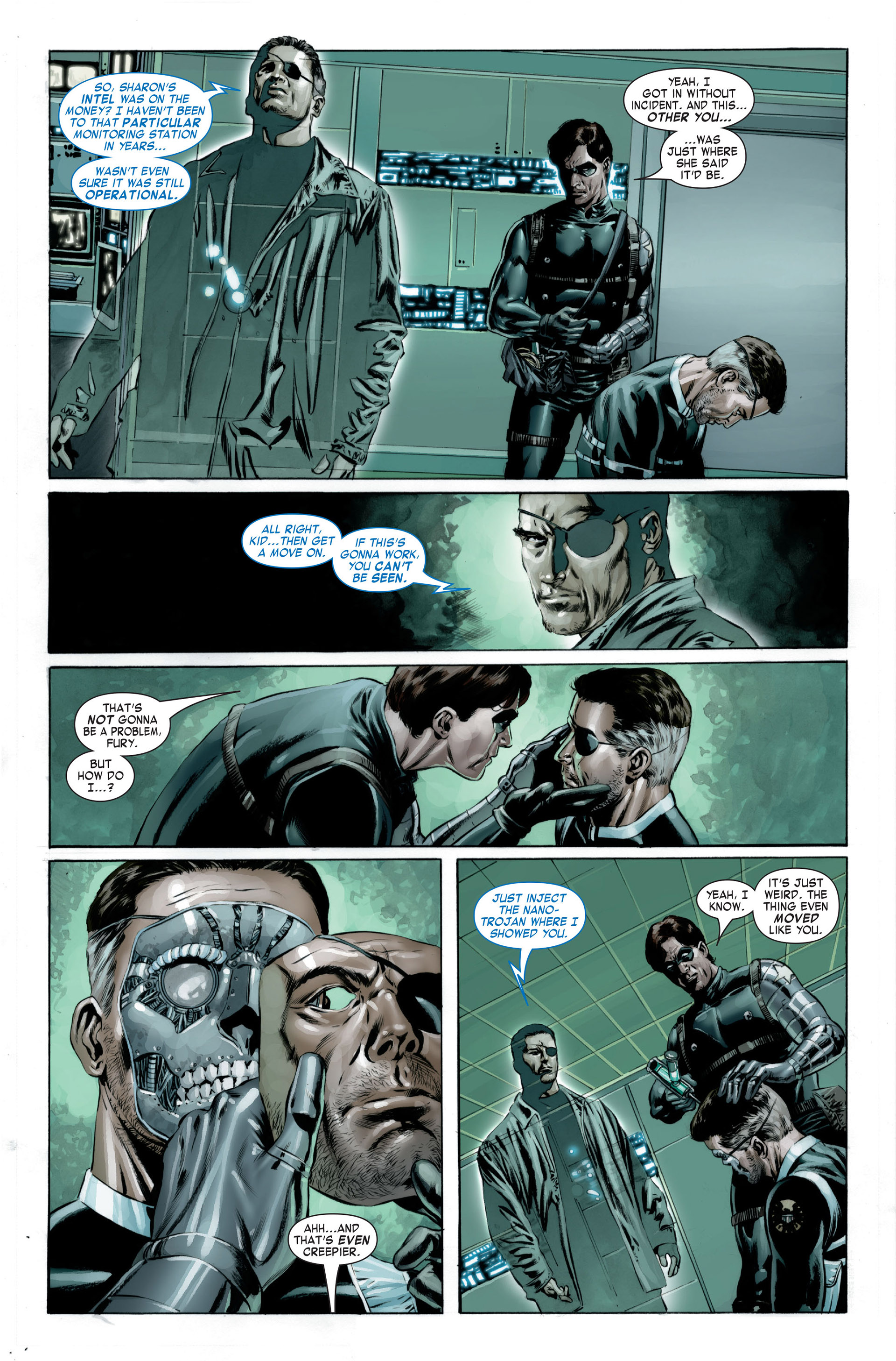 Read online Captain America (2005) comic -  Issue #23 - 6