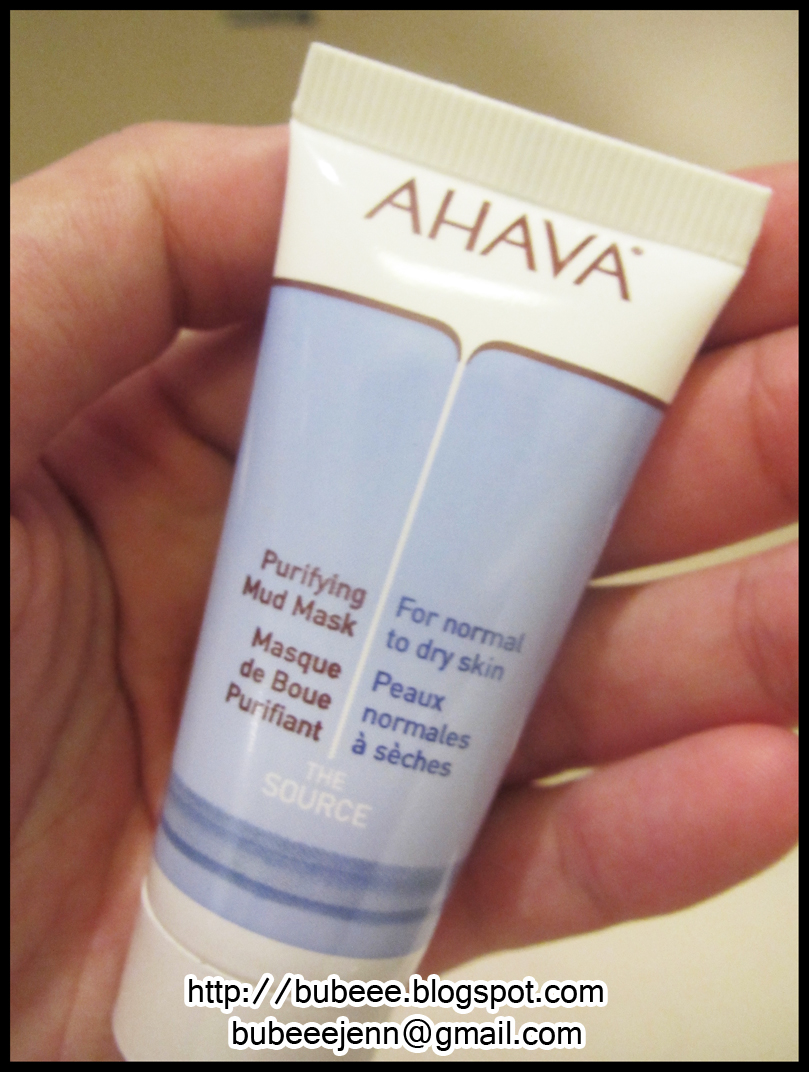 ♥ bubeee. ♥ Review AHAVA Time to Clear Purifying Mud Mask