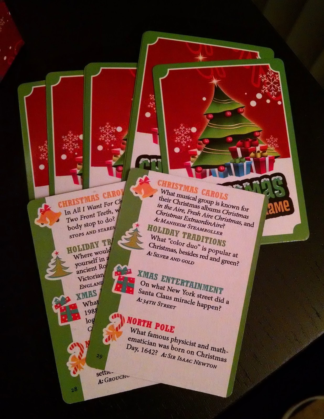 Game Review Christmas Trivia Game