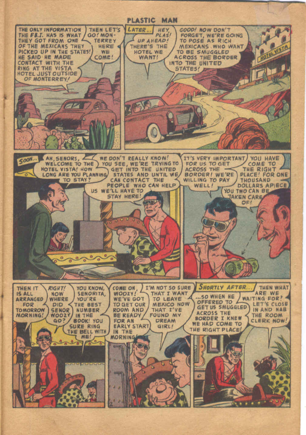 Read online Plastic Man (1943) comic -  Issue #48 - 27