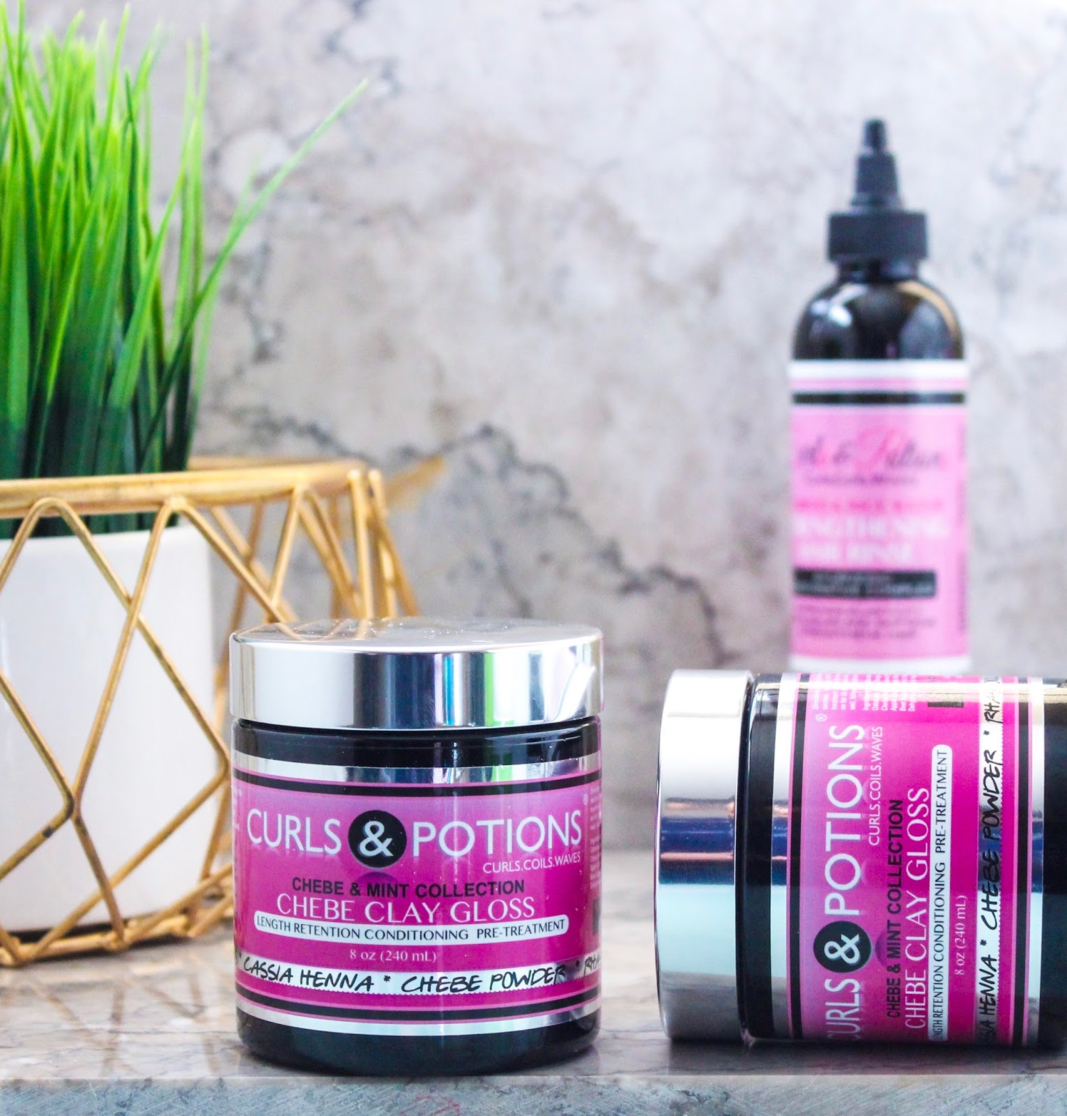 Review Bye Bye Henna... Hello Chebe Clay Gloss! The Mane Objective